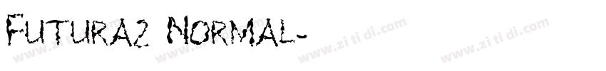 Futura2 Normal字体转换